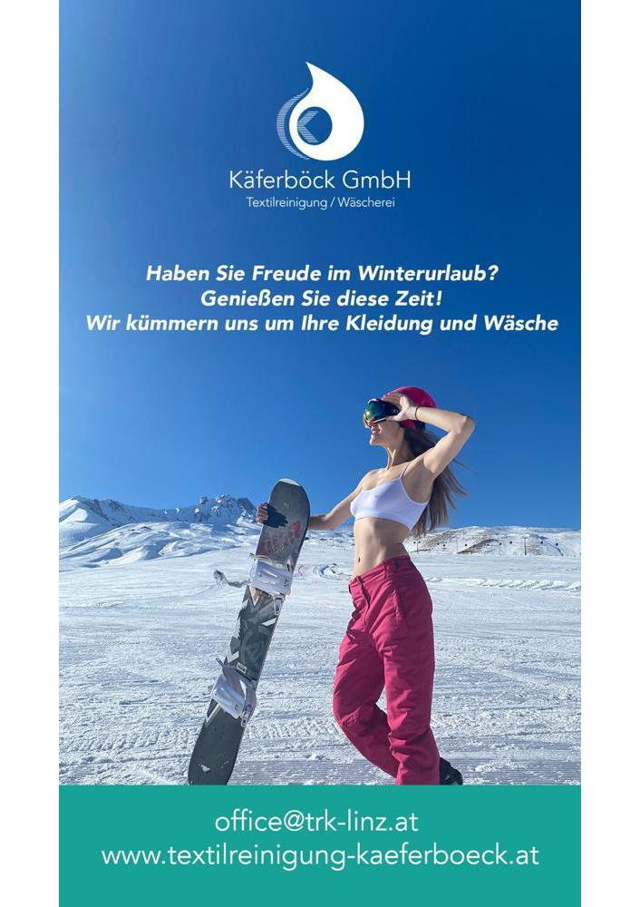 Käferböck reinigt Ihre Winterkleidung